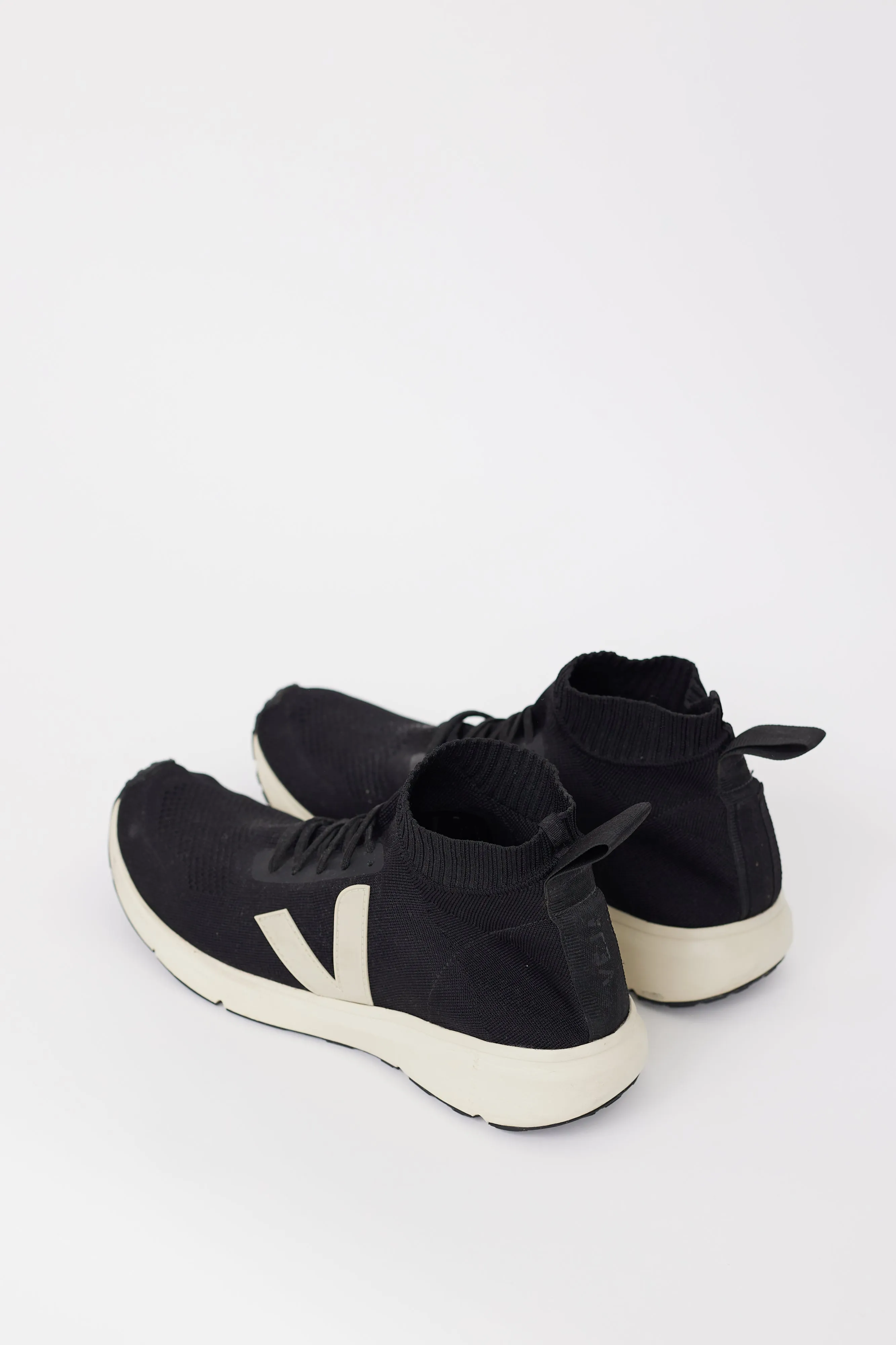 x Veja Black Sock Sneaker